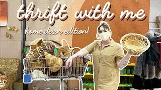 Come Thrift With Me : Home Decor Edition // Shop With Me + Haul