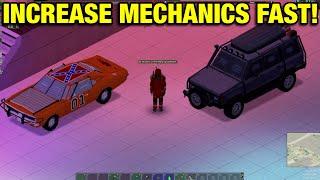 How To Level Up Mechanic Skills In Project Zomboid VERY FAST (PC)