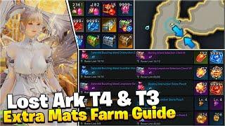 Complete Lost Ark T4 & T3 Material Farming Guide