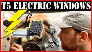 How to: VW T5 Fitting Electric Windows | Auto Closure Sesame Upgrade Campervan Conversion Vanlife