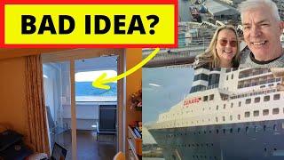 The CHEAPEST BALCONY CABIN on Cunard Queen Mary 2 - DID IT DISAPPOINT?