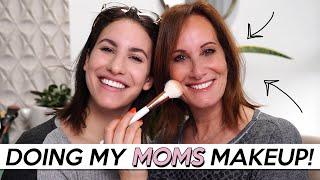 DOING MY MOMS MAKEUP USING ALL HER FAVORITES! | Jamie Paige