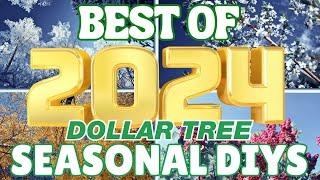 16 BEST DIYS of 2024: Seasons Edition! Dollar Tree DIY: EVERY Season