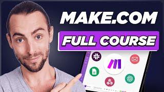 Make.com Tutorial For Beginners: Make.com Crash Course (1 Hour)