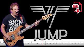 Van Halen - Jump (Bass Tabs | Notation) @ChamisBass  #vanhalen #vanhalenbasstabs #chamisbass