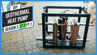 DIY Geothermal Heat Pump. Season 3. Ep3. Heat pump design and assembly. Pt1.