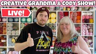 Creative Grandma & Cody Show! Happy Tuesday! Talk To Us Live!  (Live Now) 