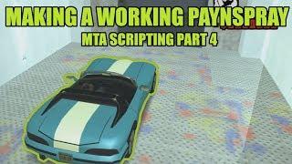 MTA Scripting 4 - Making a working PayNspray