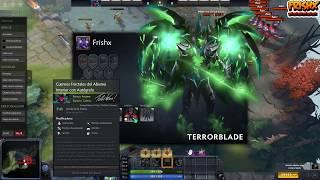 Terrorblade Arcana   Earth Green Prismatic Gem - Frishx