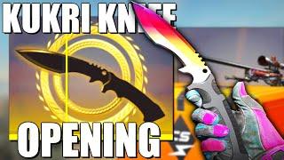 I OPENED A KUKRI KNIFE (x100 KILOWATT CASE UNBOXING) | TDM_Heyzeus