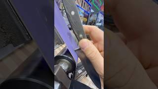 Sharpening, removing bolster wusthof knife ￼