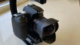 Rokinon 8mm fisheye unboxing