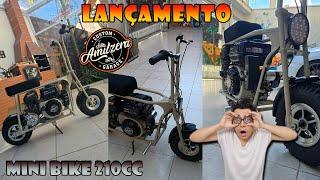 Mini Bike 210cc Tomahawk luxo Amilzera. sob encomenda