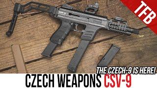 The Czech TEC-9: Czech Weapons CSV-9 FULL REVIEW