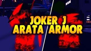 [NEW CODE] New Joker J Arata Armor in Ghouls Bloody Nights | Roblox |  iBeMaine