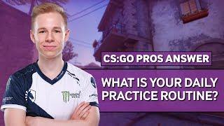 CS:GO Pros Answer: What Is Your Daily Practice Routine?