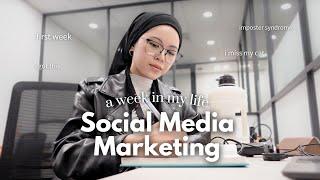 what i do as a Social Media Marketer (1st week!)