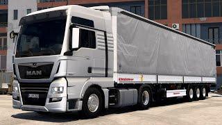 MAN TGX 440 | Engine Voice Records EVR Sound | Euro Truck Simulator 2 | Realistic Driving ETS2 1.51