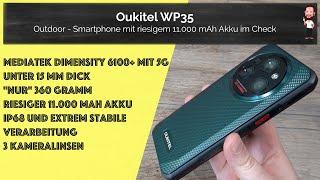 Oukitel WP35 | Outdoor - Smartphone with relatively “compact” dimensions + almost 11,000 mAh battery