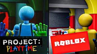 COMPARISON OF GAMES: PROJECT: PLAYTIME and ROBLOX | Poppy Playtime Chapter 3〚MODS〛