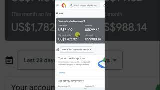 If you will get monthly 50K Active users on your app then you can earn good money from admob