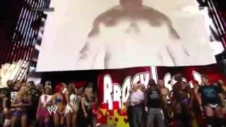 Brock Lesnar crashes Hulk Hogan's birthday celebration : Raw,2014 (Full Segment)