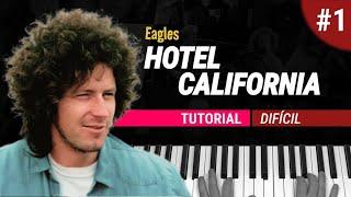 Como tocar "Hotel California"(Eagles) - Parte 1/2 - Piano tutorial y partitura