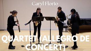 Caryl Florio - Quartet (Allegro de Concert), Mvt II -- Solaris Saxophone Quartet