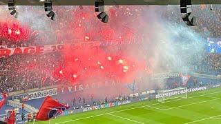 Ultras Paris pyro on UCL - PARIS SAINT GERMAIN VS REAL MADRID 15.02.2022