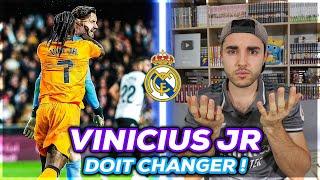 VINICIUS JR DOIT CHANGER ! Carton rouge honteux à Valence