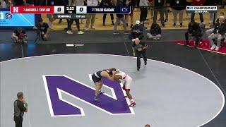 157 LBs: Antrell Taylor vs. Tyler Kasak | Big Ten Wrestling Championship Semifinal | 3/8/25