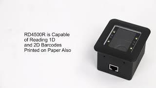 Rakinda RD4500R 1D 2D Barcode Reader Scanner Module for Turnstile or Kiosk