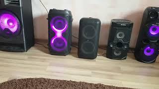 Sven 800/750/650 vs Fiero Emotion,Dexp2000 Большая заруба! Разрыватели   JBL paty box и Sony