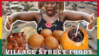 Authentic Ghanaian Village Street Food