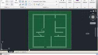 Make a Basic Architectural Plan in AutoCAD 2011