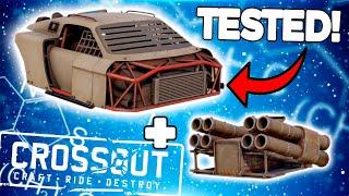 Cockpit Cabin PERK Test With All Weapons! - Crossout