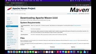 Install Apache Maven 3.8.6 on MacOS M1/M2 2022