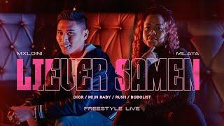 Liever Samen - Dior - Mijn Baby - Rush - Bobolist - Freestyle Live X Mxldini X Milaya