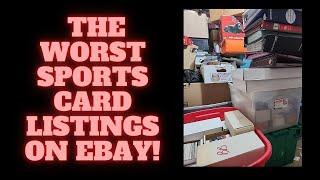 THE WORST AND MOST EXPENSIVE SPORTS CARD COLLECTIONS LISTED ON EBAY!