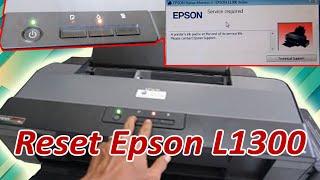 Reset Epson L1300 | Printer Blinking Error