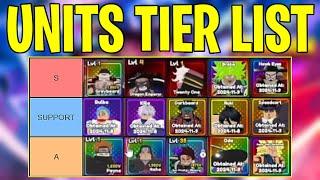 ANIME REBORN TIER LIST ROBLOX (BEST UNITS & META UNITS)