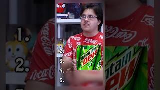 Blind Rank These Sodas! #soda #ranked #fyp