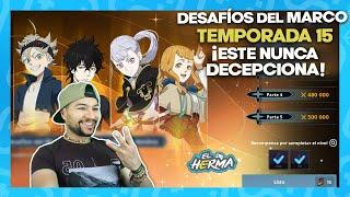 ¡NUEVO Desafios del Marco GUIA 1 F2P ¡Bien explicadita pa pasarlo! - Black Clover M