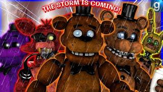 Gmod FNAF | A Super Storm hits Freddy Fazbear's Pizzeria!