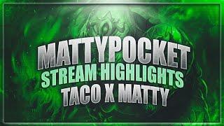 TACO X MATTY THE LOVE STORY - MATTYPOCKET FUNNY STREAM HIGHLIGHTS #1