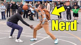 Nerd SERIOUSLY TESTED Hooping vs REAL HOOPERS Greatest Challenge Yet