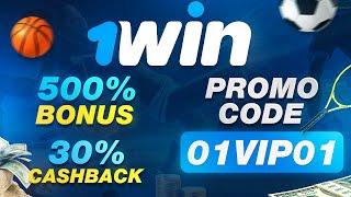 1Win Promo Code: 01VIP01 - 500% BONUS and 30% CASHBACK. 1win promo code 2024 (review)