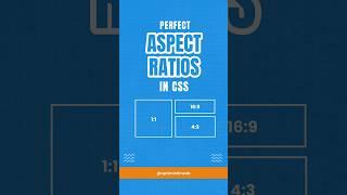 Unlock the Power of CSS Aspect Ratio for Responsive Designs