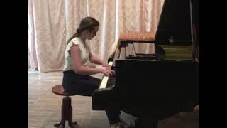 Malofiy Oksana. Sergei Bortkiewicz "Prelude" Op.66 No.1