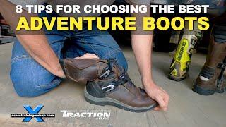 How to choose the best adventure boots or dual sport boots!︱Cross Training Adventure